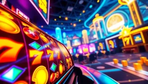 Permainan bro138 slot dengan simbol berani dan latar yang cerah, menampilkan keseruan dalam bermain.