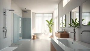 Entdecken Sie sonni sanitär Produkte in einem stilvollen, modernen Badezimmer mit eleganten Elementen.