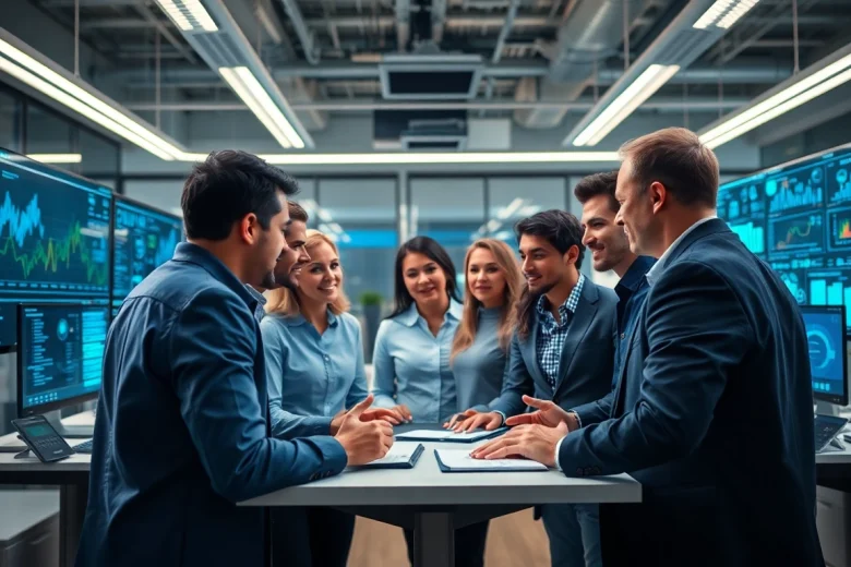 Engaging visual of IT Companies team collaboration showcasing innovative strategies.