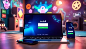 Masuk ke koi800 login dengan antarmuka yang menawan dan modern.