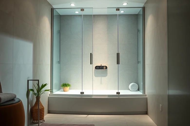 Découvrez la cabine de douche sirhona avec un design moderne et élégant.