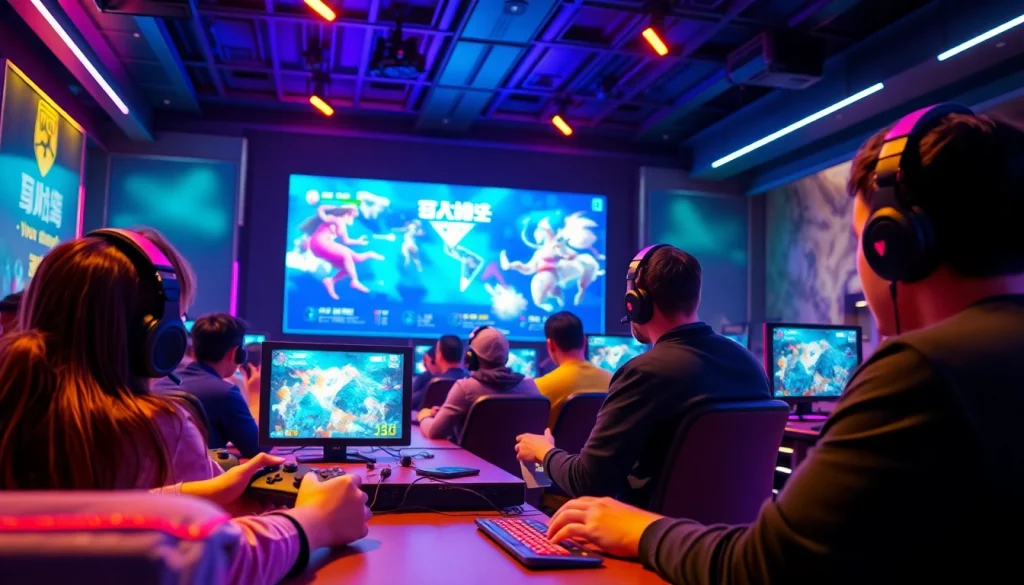 Masukkan bolahiu login game dengan antusiasme pemain yang terlibat dalam gameplay yang intens.