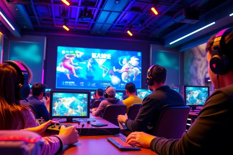 Masukkan bolahiu login game dengan antusiasme pemain yang terlibat dalam gameplay yang intens.