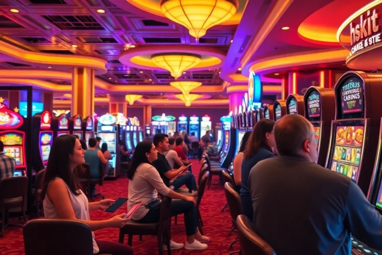 คาสิโน สนุกสนานจากผู้เล่นในบรรยากาศคาสิโนที่มีชีวิตชีวา