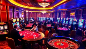 Experience the excitement of MM88 LINK with vibrant casino games and engaging gamblers.