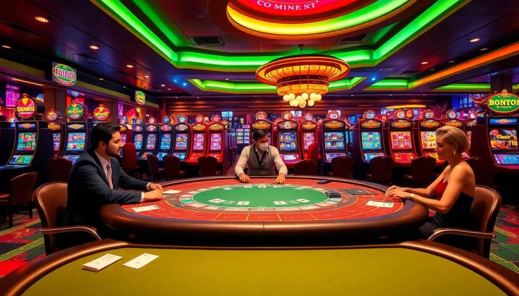 Enjoying a vibrant game at https://marvelbet.site/ with thrilling slot machines and poker excitement.