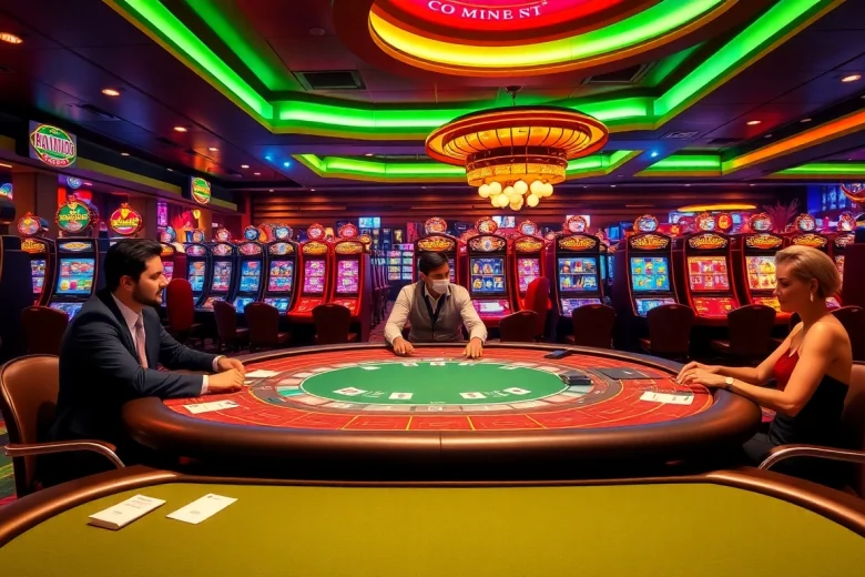 Enjoying a vibrant game at https://marvelbet.site/ with thrilling slot machines and poker excitement.