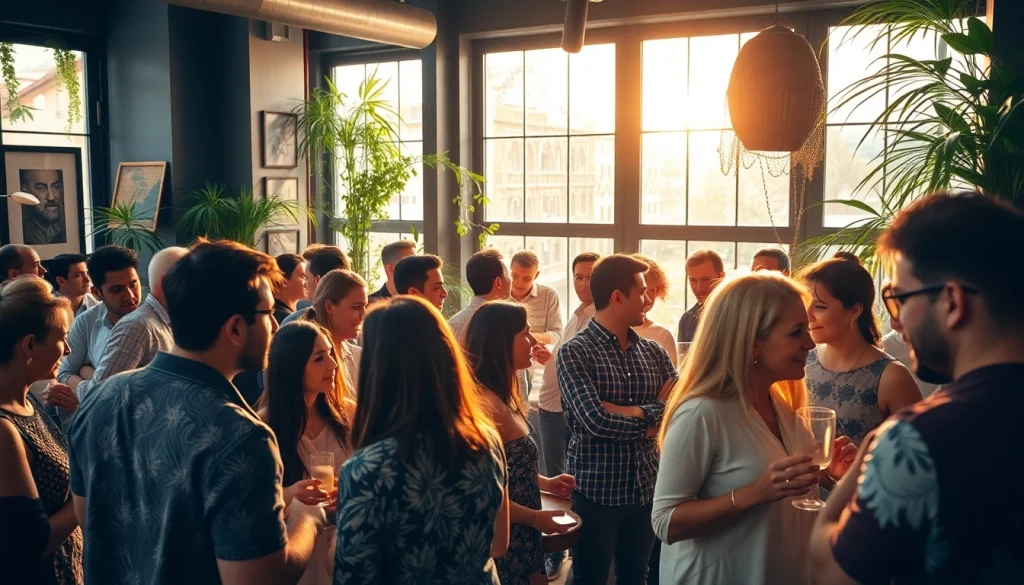 Engaging scene at a social club madrid, showcasing members enjoying a vibrant atmosphere.