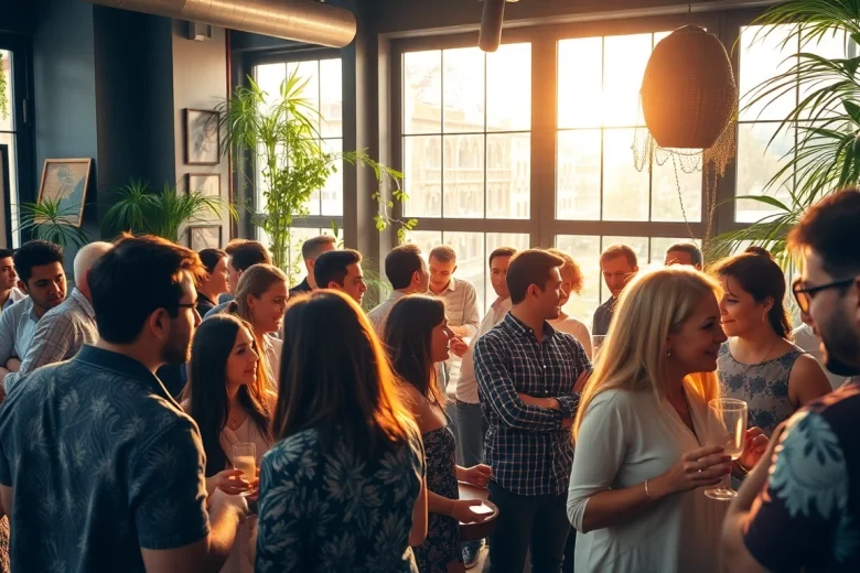 Engaging scene at a social club madrid, showcasing members enjoying a vibrant atmosphere.