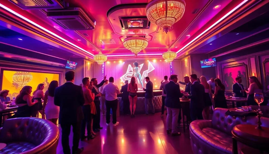 Experience Club sxm with vibrant nightlife, luxury seating, and stunning performances.