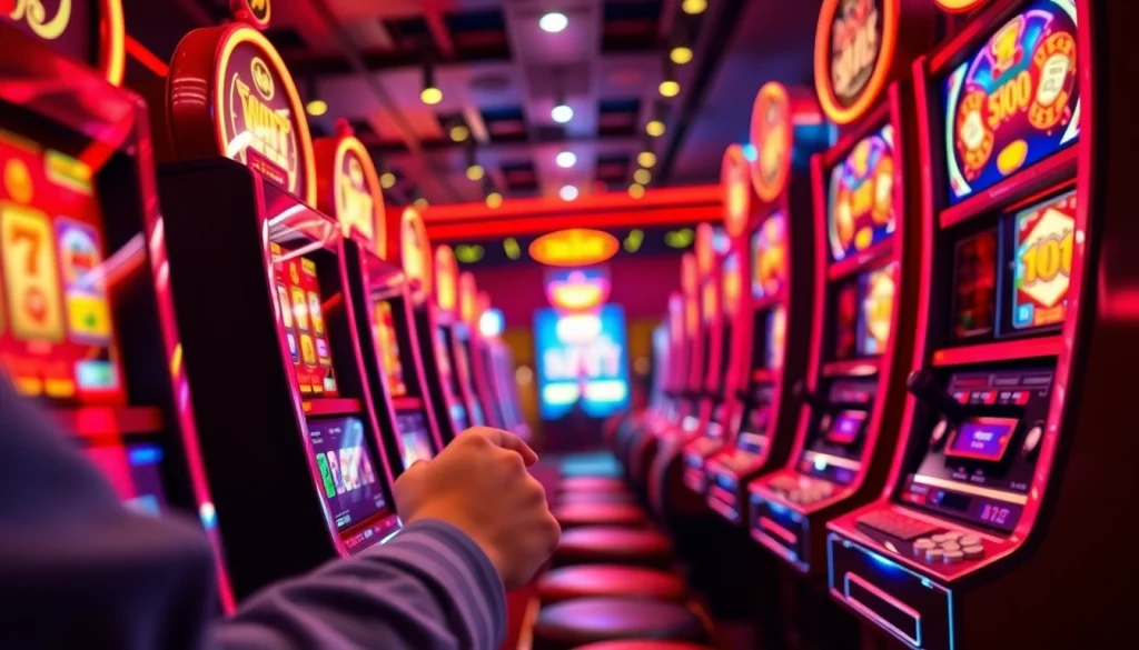 Menangkan permainan slot bet kecil dengan penuh semangat dan kegembiraan di kasino.