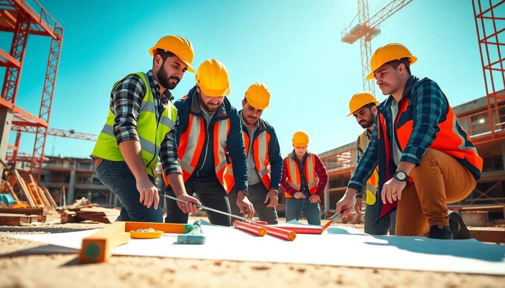 Engaged apprenticeships in construction apprenticeships carolinas actively learning on-site.