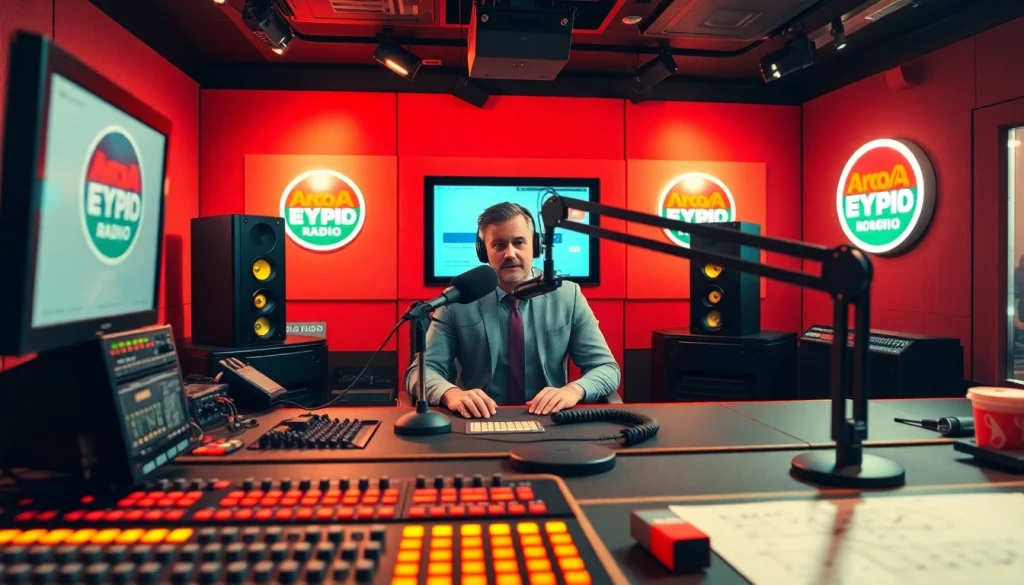 Listen to live broadcasts and updates from hometownstation.com, capturing the vibrant radio atmosphere.