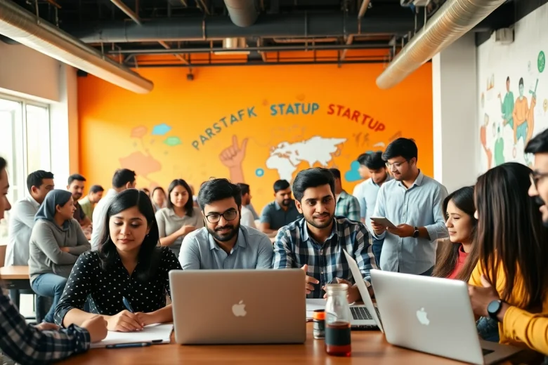 Coworking space showcasing startup kolkata entrepreneurs collaborating on innovative projects.