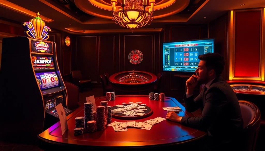 Experience thrilling gameplay with https://www.slots899.com/ showcasing vibrant slots, poker chips, and an exciting casino ambiance.