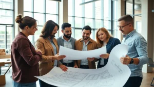 Builders engage collaboratively on blueprints representing the Texas association of builders initiatives.