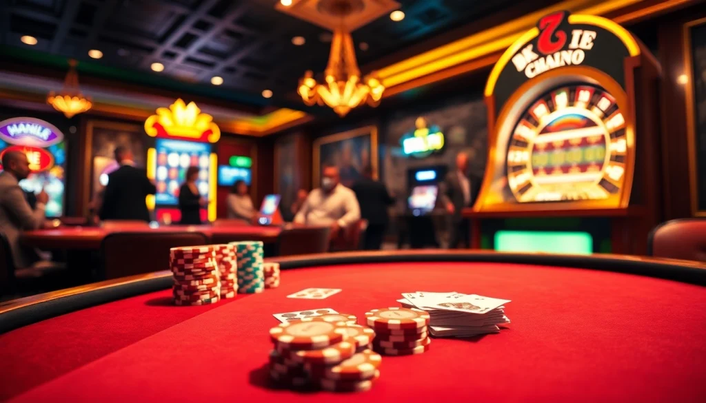 Experience thrilling gameplay at f8beta2.support with elegant casino tables and vibrant gaming visuals.