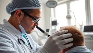 Experience a hair transplant london with expert surgeons in a modern clinic setting.