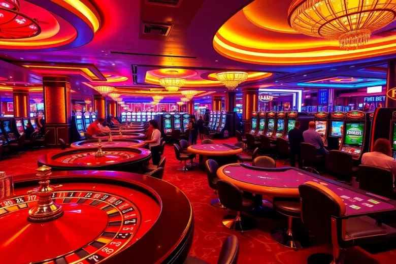 Experience the thrill of gambling with F88BET's exciting gaming environment filled with roulette and poker.