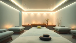 Inviting spa massage room setting showcasing effective Spa Ads elements.