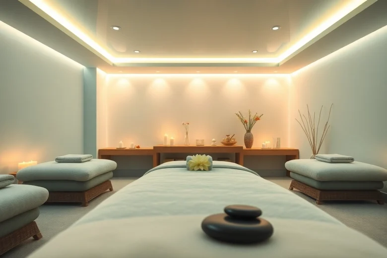 Inviting spa massage room setting showcasing effective Spa Ads elements.