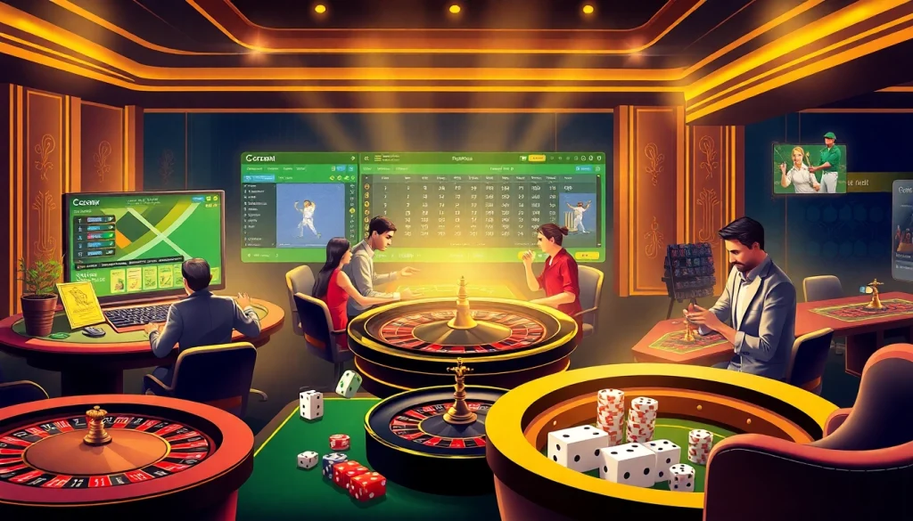 Engage with Crickex by betting on thrilling online casino games and cricket matches.