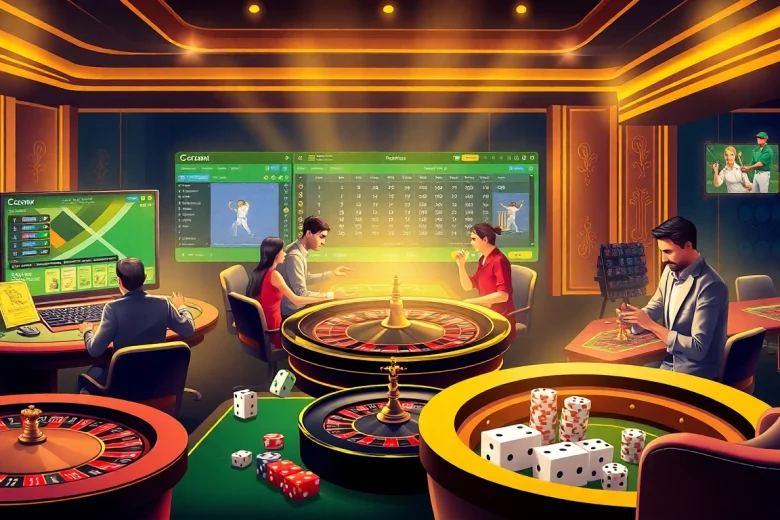 Engage with Crickex by betting on thrilling online casino games and cricket matches.