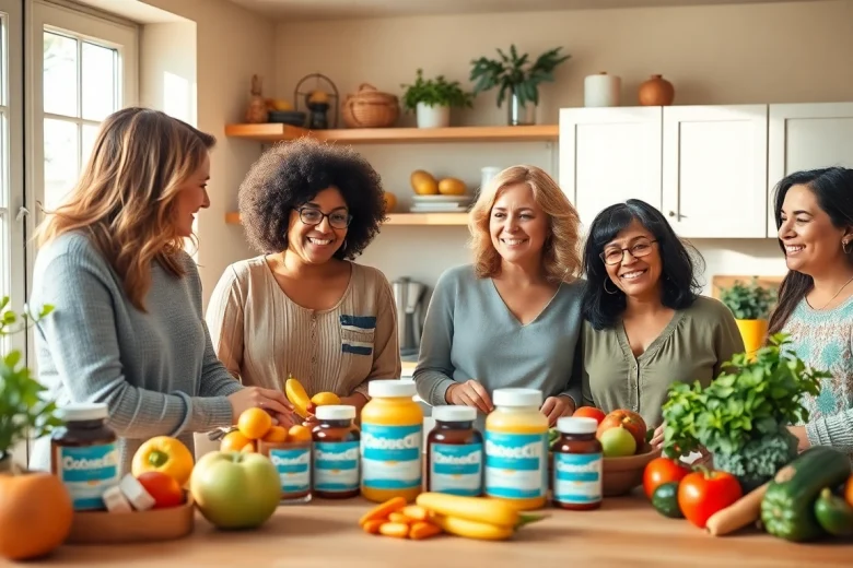 居心地の良いキッチンでの、女性の間での葉酸サプリ おすすめに関する力強い議論を促す場