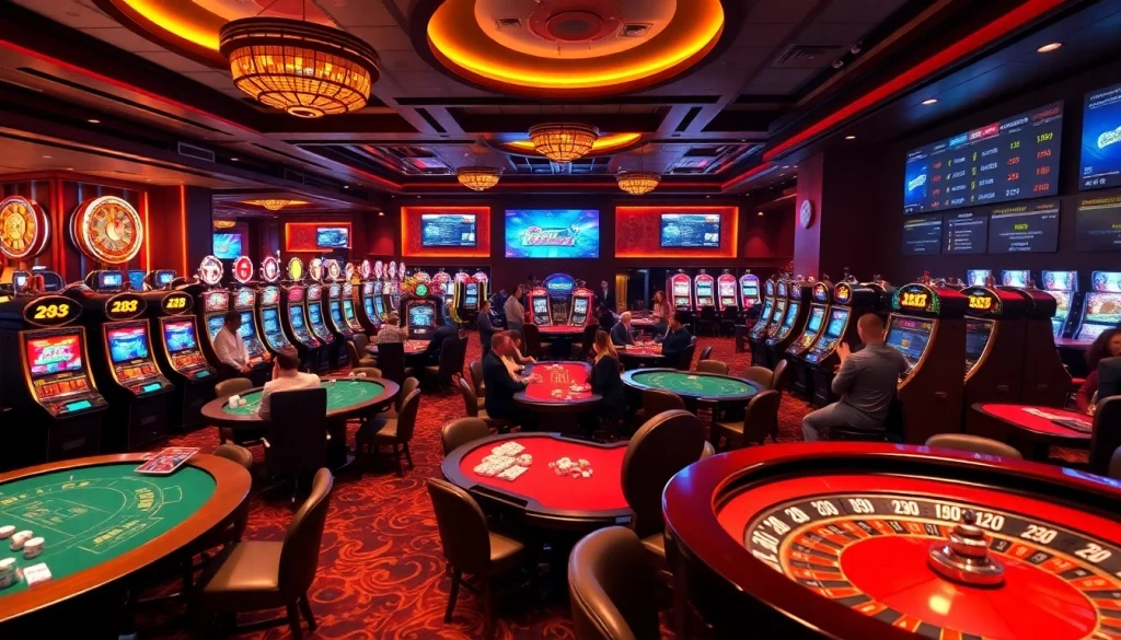 Experience the excitement of gambling at 188bet with vibrant gaming tables and dynamic players.