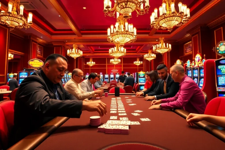 Experience the thrilling poker action at https://babu88.global/ with luxurious casino ambiance.