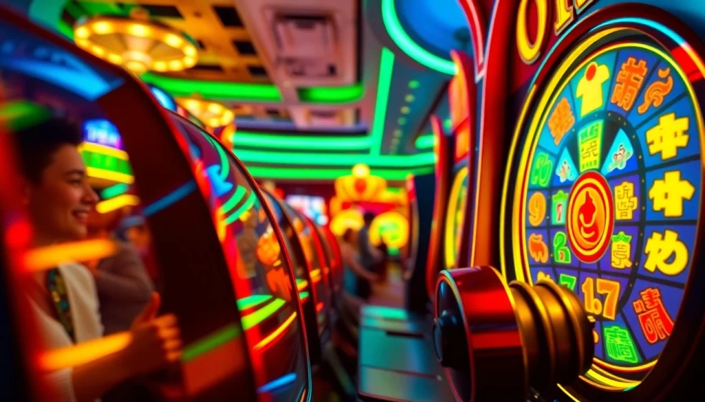 Menangkan mahjong slot dengan mesin slot yang menakjubkan dan warna cerah di kasino.