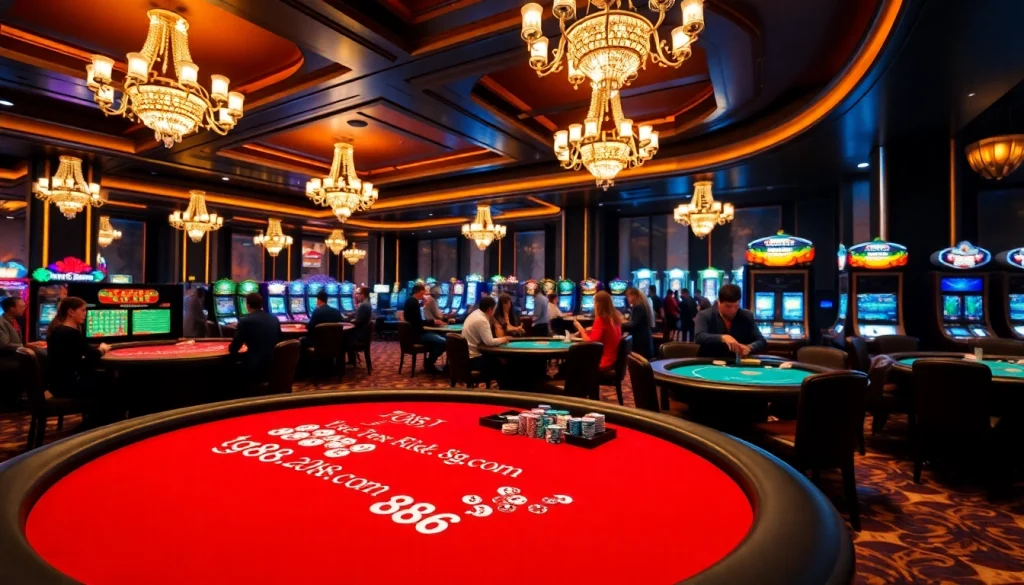 Experience thrilling gaming action at tg88.com with vibrant casino tables and exciting gameplay.