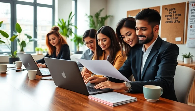 Craft a professional Cover Letter in a collaborative environment with diverse team members.