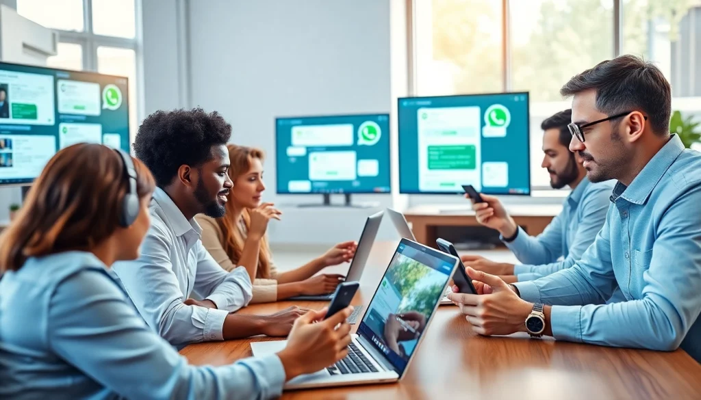 Understanding What is a CRM for WhatsApp through teamwork in a dynamic workspace