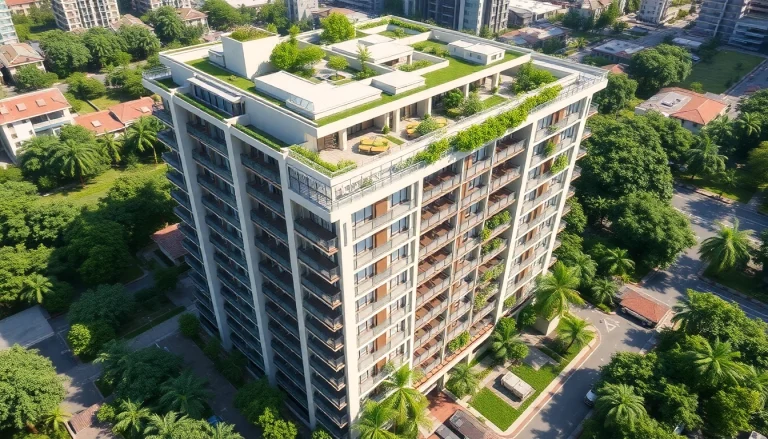 View of the Tampines St 95 EC luxury condominium showcasing modern architecture and landscaping.