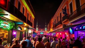 Discover the best places to hang out In Puerto Rico featuring vibrant nightlife in Old San Juan.