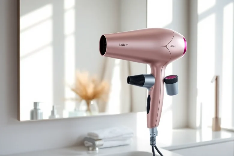 Showcase the laifen swift special hair dryer with its unique features for modern styling.