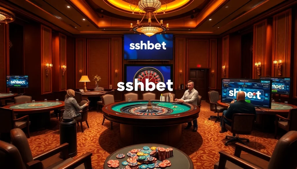 Engage in the thrilling gaming action at https://shbet.id/ with an exciting casino atmosphere.