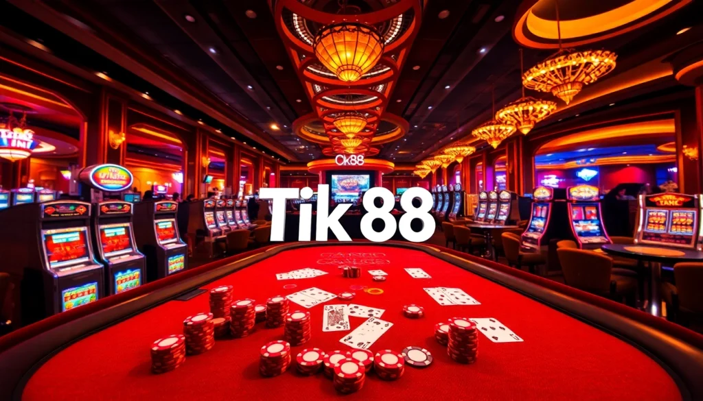 Hòa mình vào trải nghiệm casino sang trọng của tik 88 với những trò chơi sống động và đầy phấn khích.