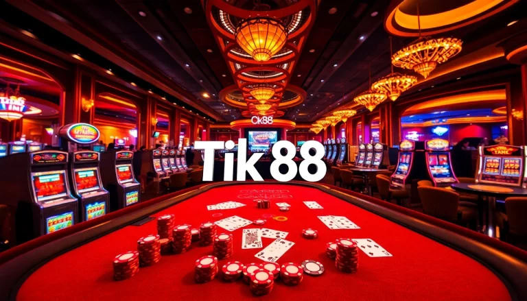 Hòa mình vào trải nghiệm casino sang trọng của tik 88 với những trò chơi sống động và đầy phấn khích.