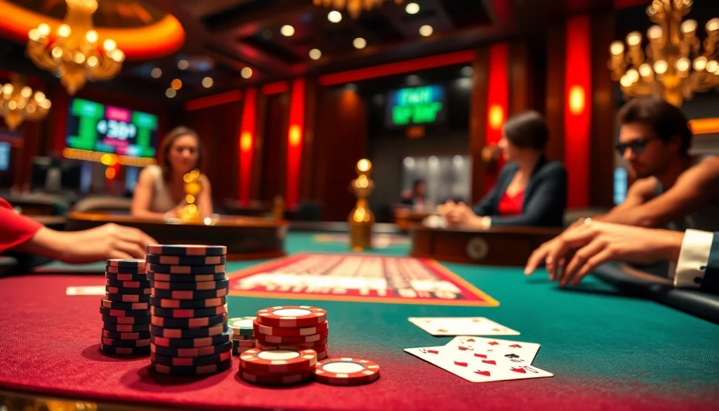 Play poker with high-stakes chips at a lively casino scene featuring cwin betting odds.