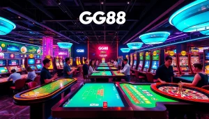 Experience the thrill of online gaming at https://gg888.info/ with diverse players and vibrant casino atmosphere.
