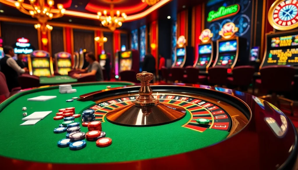 Engaging players strategizing their bets at a casino, highlighting s8 bet excitement.