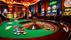 Engaging players strategizing their bets at a casino, highlighting s8 bet excitement.