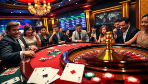 Experience the thrill of winning at the roulette table with https://789betg.com/ featuring vibrant casino elements.