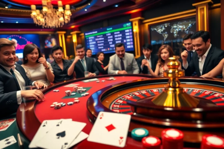 Experience the thrill of winning at the roulette table with https://789betg.com/ featuring vibrant casino elements.