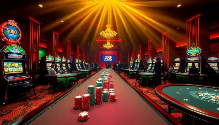 Exciting online gambling scene at rr88 trang chủ with vibrant casino elements and professional dealers.