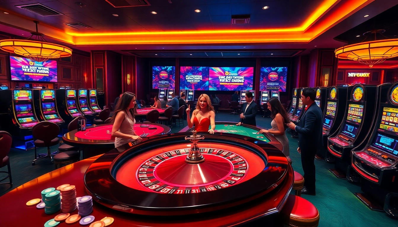 Experience the thrill of gambling at https://www.kjc.global/ with vibrant casino scenes and high-stakes gaming excitement.