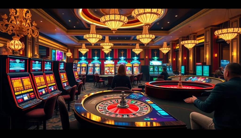 Experience the excitement of live gambling at https://tt88.de.com with luxurious casino tables and vibrant slot machines.