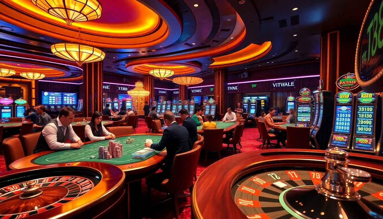 Experience TX88's vibrant casino atmosphere with dazzling poker chips and exciting betting action.